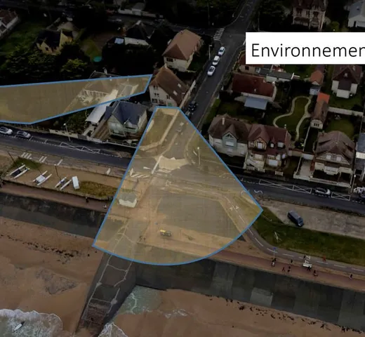 Localisation de la maison de vacance à Ouistreham Calvados